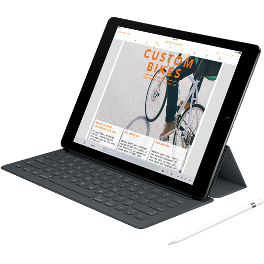Apple 9.7 Ipad Pro With Apple Smart Keyboard And Apple Pencil Kit (128gb Wifi Only Space Gray)